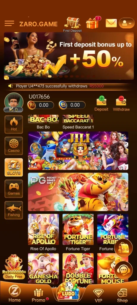 Zaro Game casino